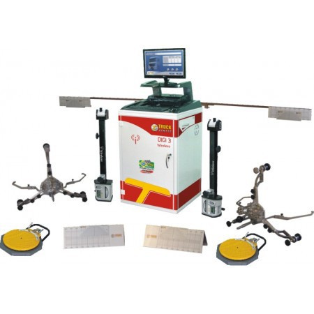 Sistema completo de alinhamento a laser